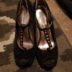 Steve Madden studded heels